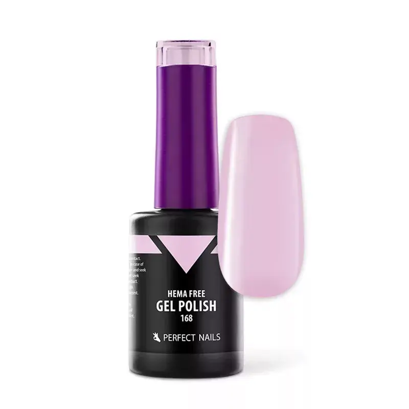 Perfect Nails Hema Free Gél Lakk 8ml - 168 Pastel Pink Biztonságos fizetés