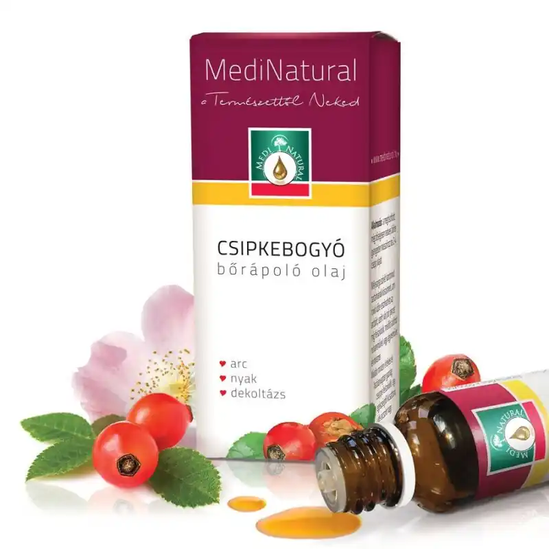 Medinatural Csipkebogyó bőrápoló olaj – 20ml Csak ma