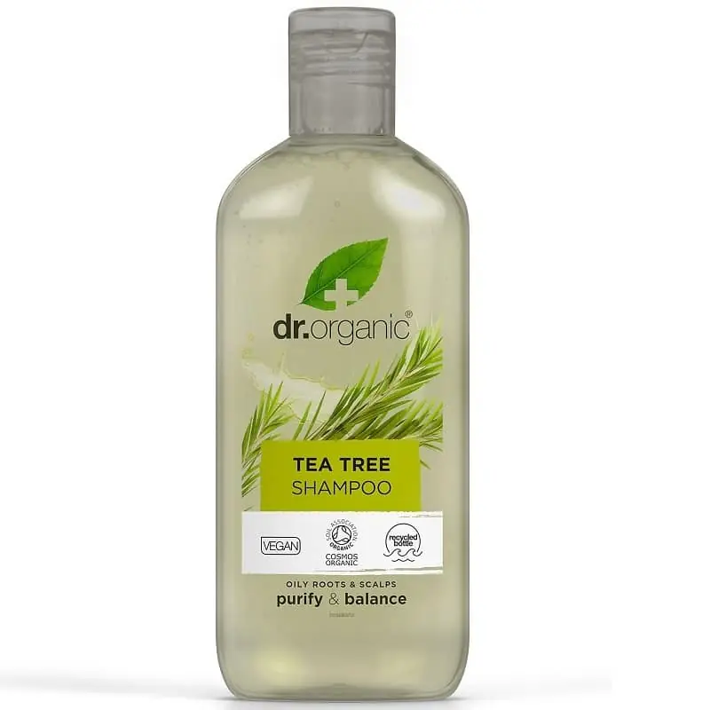 Árcsökkenés Dr. Organic bio teafa sampon – 265 ml