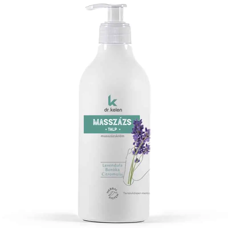 Szuper ajánlat Dr. Kelen talp masszázskrém – 500ml