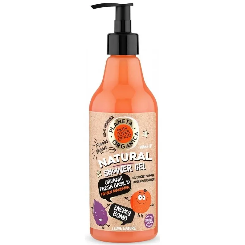 Skin Super Good Természetes Energy Bomb tusfürdő – 500ml Szuper ajánlat