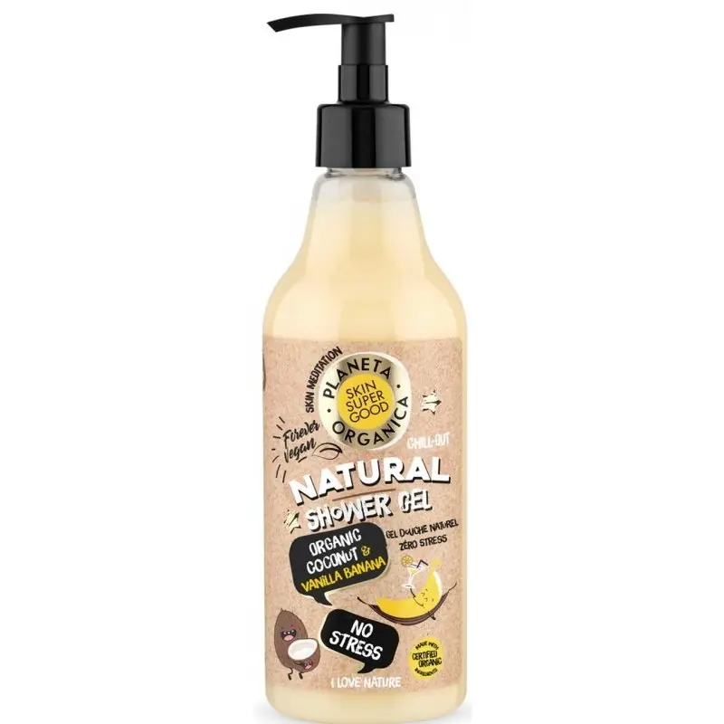 Skin Super Good Természetes No Stress tusfürdő – 500ml Biztonságos fizetés