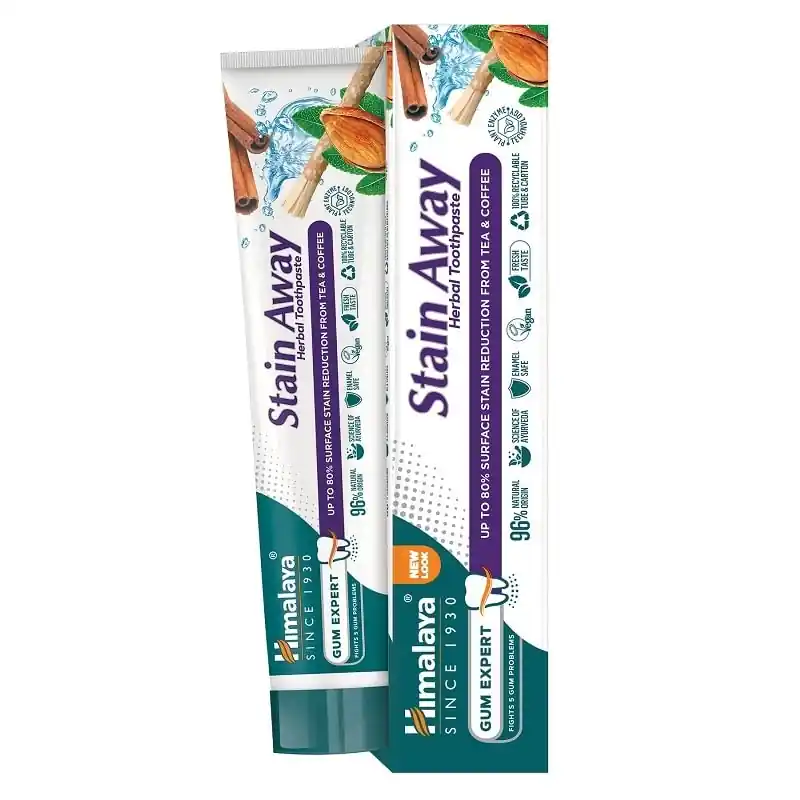 Himalaya Herbals Stain-Away gyógynövényes folteltávolító fehérítő fogkrém – 75ml Legkelendőbb