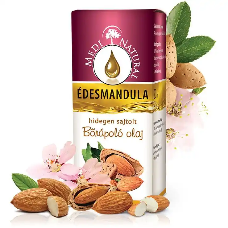 Medinatural bőrápoló olaj édesmandula – 20ml Nézd meg most