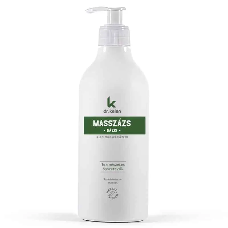 Ajánlat Dr. Kelen Bázis masszázskrém – 500 ml