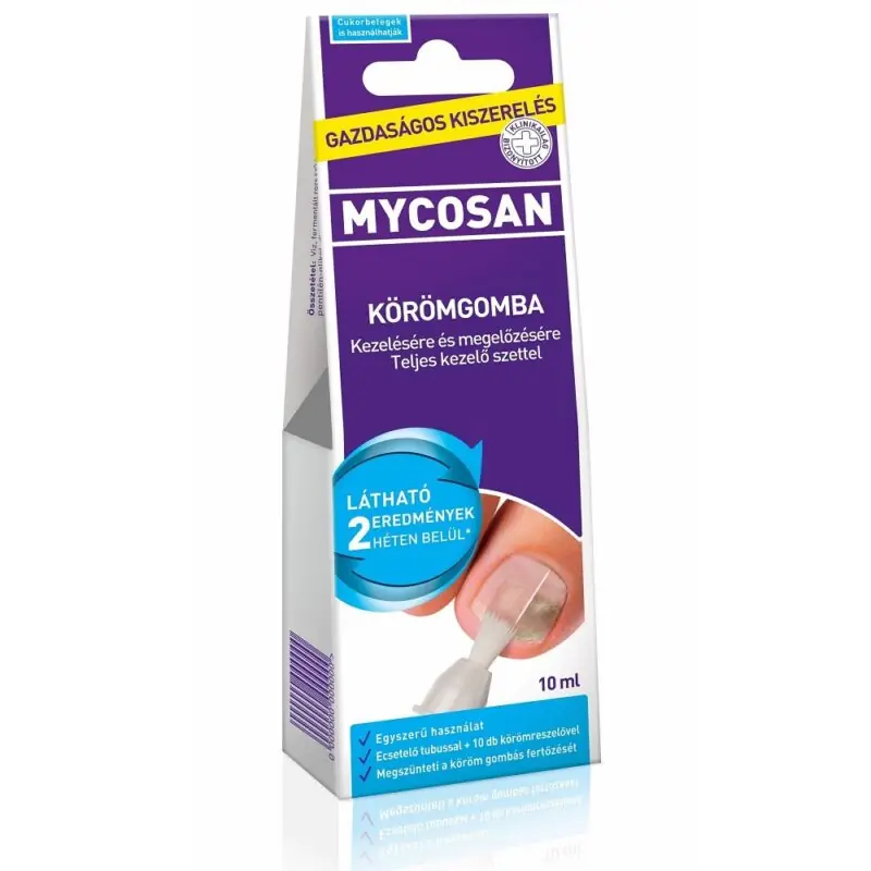 Mycosan Körömgomba elleni ecsetelő – 10ml Olcsóbb