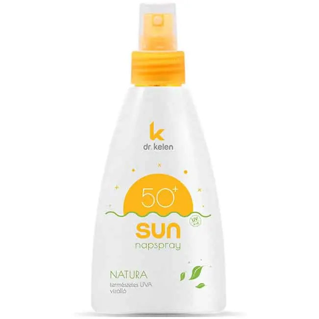 Gyors kiszállítás Dr. Kelen Sun F50+ NaturA napspray – 150ml