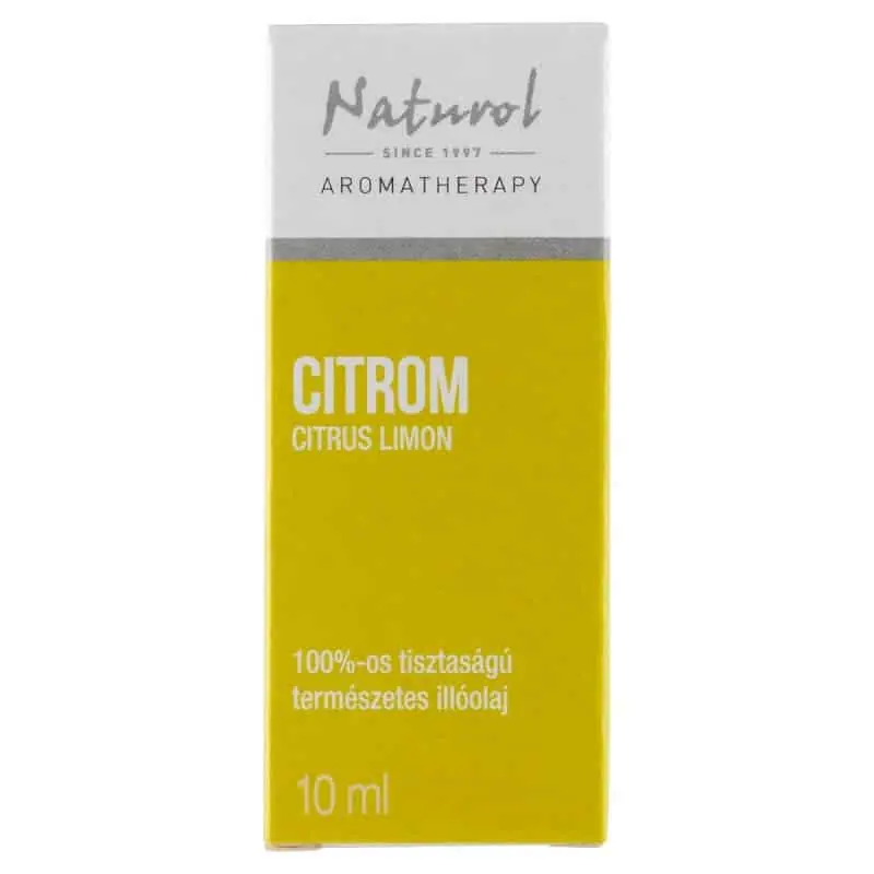 Expressz kézbesítés Naturol Citrom illóolaj – 10ml