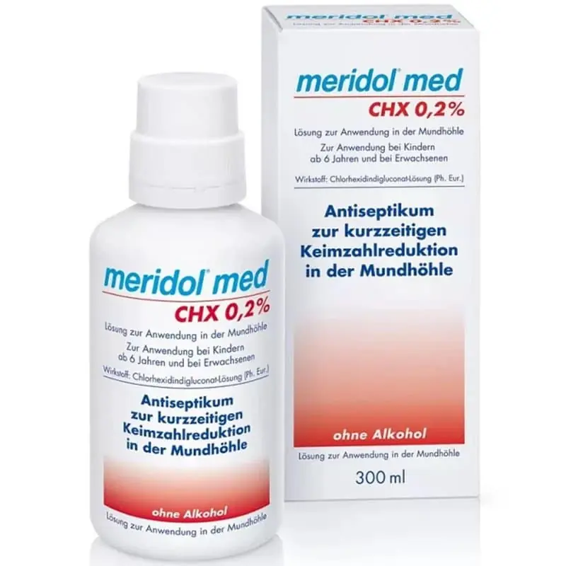Meridol CHX 0,2% szájvíz – 300ml Újdonság