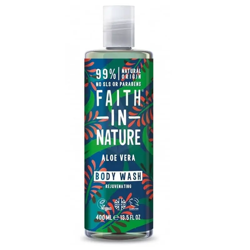 Vásárlói kedvenc Faith in Nature Bio aloe vera tusfürdő – 400ml