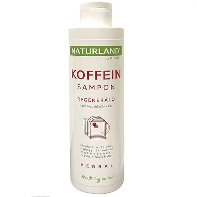 Prémium Naturland Herbal koffeines regeneráló sampon – 200ml