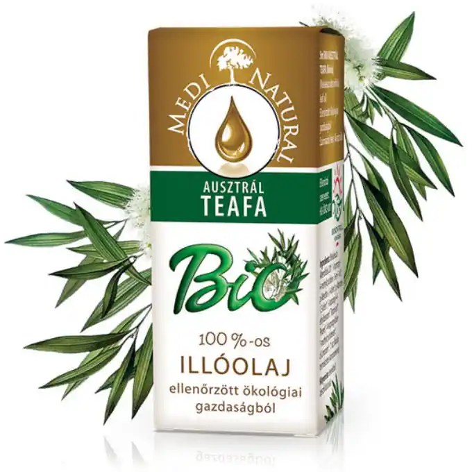 Medinatural bio illóolaj ausztrál teafa – 5ml Biztonságos fizetés