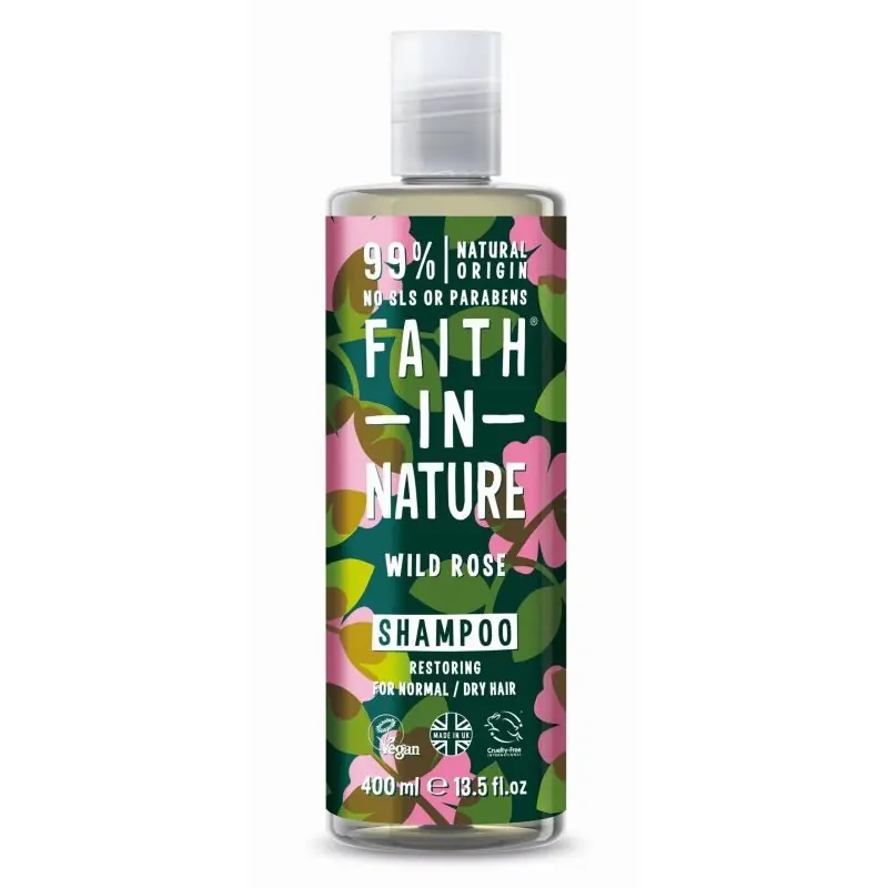 Faith in Nature Vadrózsa sampon – 400ml Legnépszerűbb