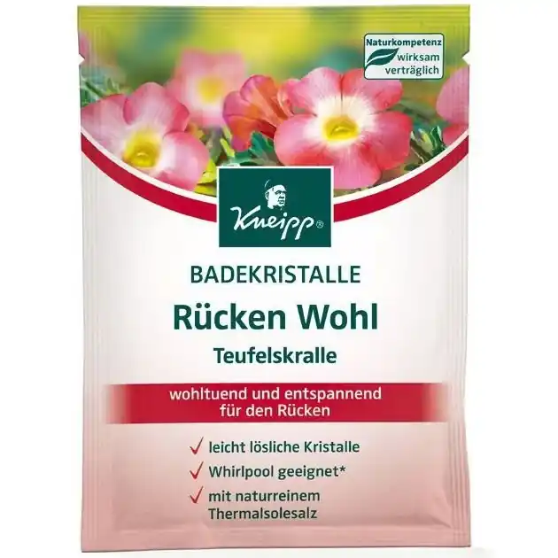 Alacsony ár Kneipp Hát- és deréklazító fürdőkristály – 60g