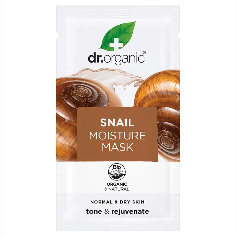 Dr. Organic Bioaktív csigagél hidratáló arcpakolás – 10ml Végkiárusítás