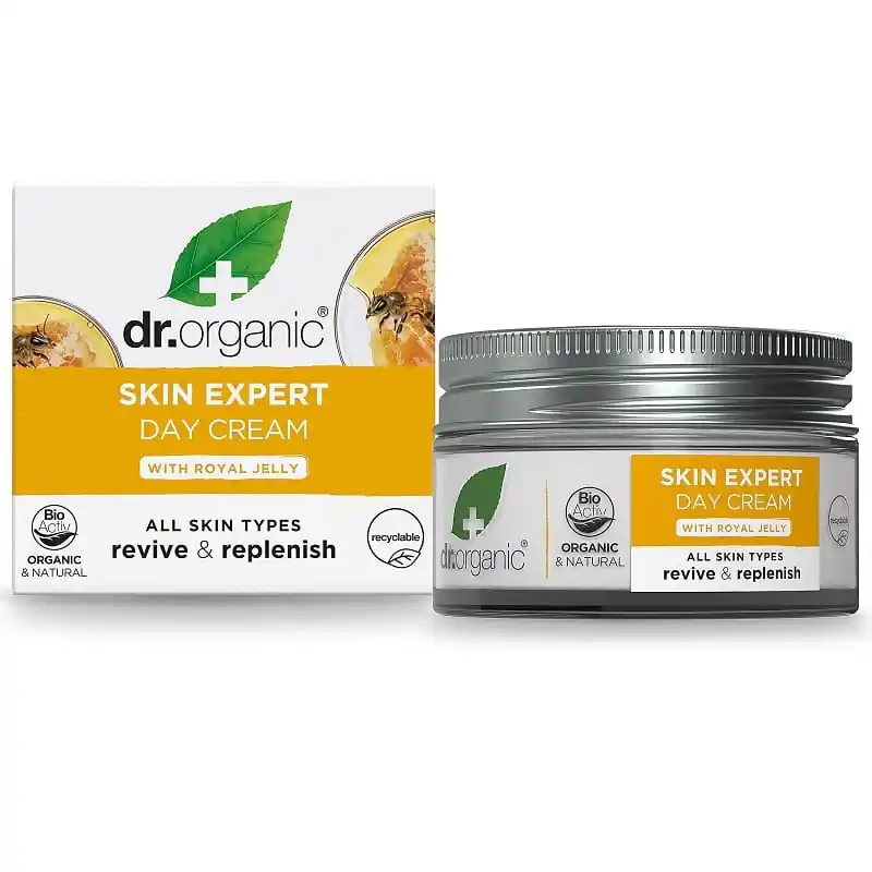 Exkluzív ajánlat Dr. Organic bio méhpempő nappali krém – 50ml