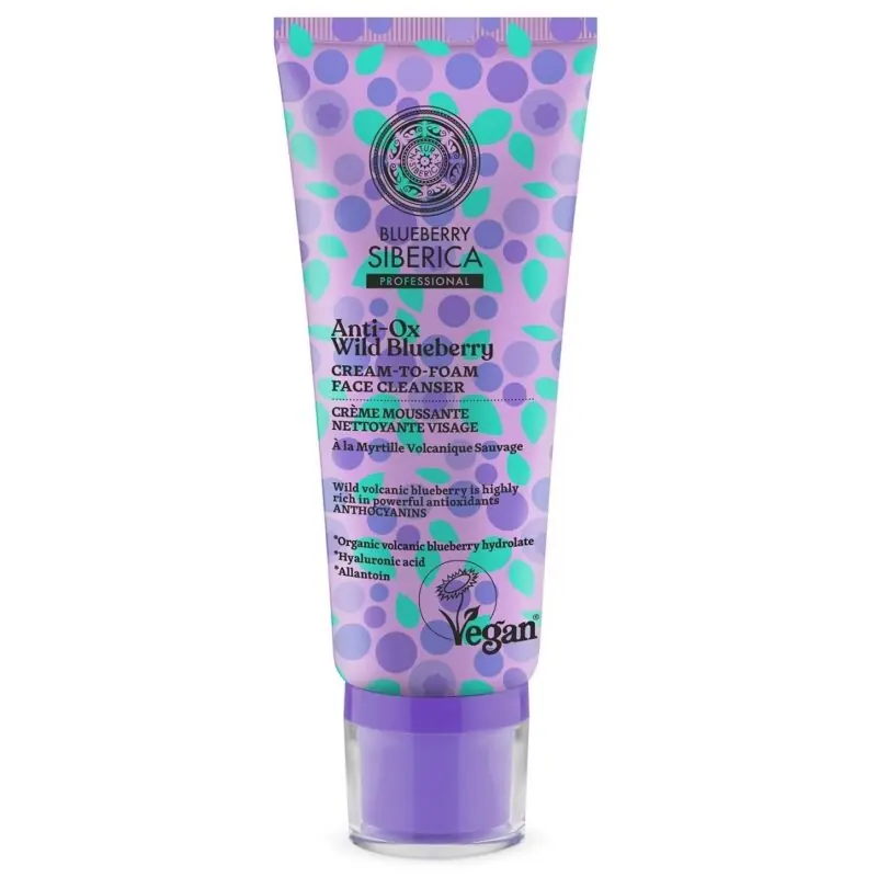 Blueberry Siberica Anti-Ox Vad Áfonya arctisztító krémhab – 100ml Vásárlói kedvenc