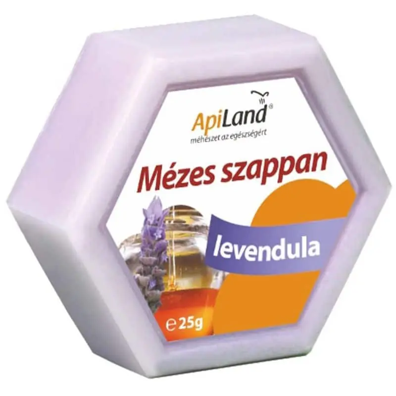 Apiland mézes, levendulás szappan – 100g Árengedmény