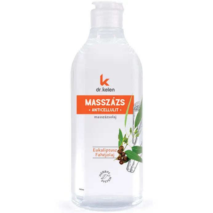 Dr. Kelen Anticellulit masszázsolaj – 500ml Legjobb ár
