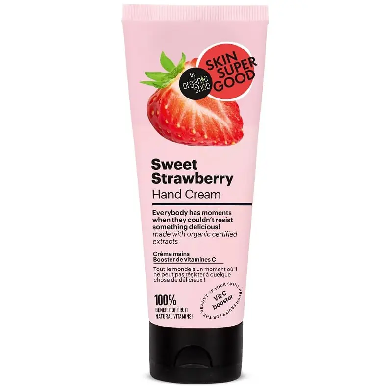 Legkelendőbb Skin Super Good ”Sweet Strawberry” kézkrém – 75ml