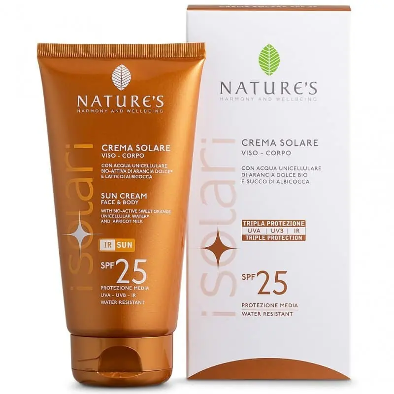Biztonságos fizetés Nature’s Napvédő krém SPF25 – 150ml