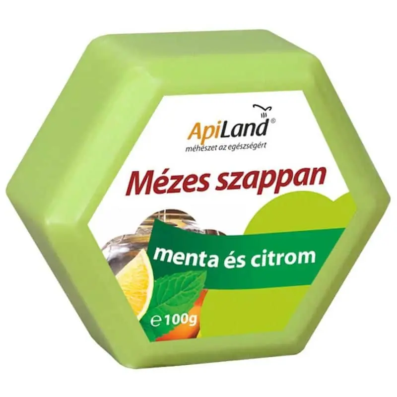 Apiland mézes, mentás, citromos szappan – 100g Olcsóbb