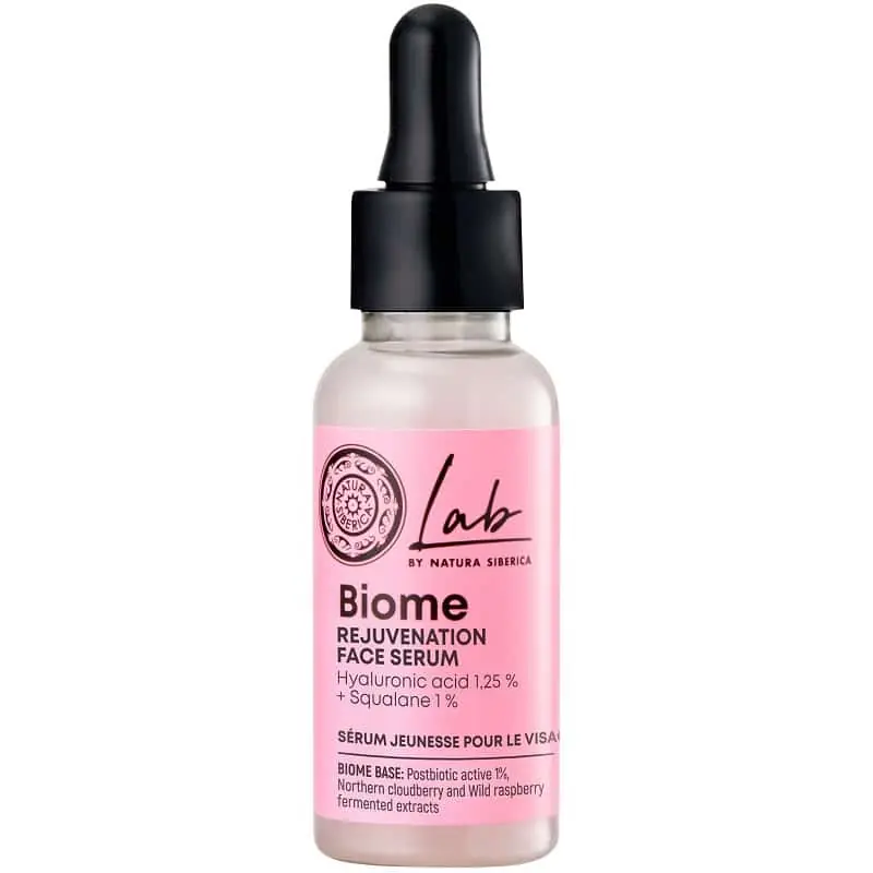 Natura Siberica Lab Biome Megújító arcszérum Hialuronsavval – 30ml Vásárlói kedvenc