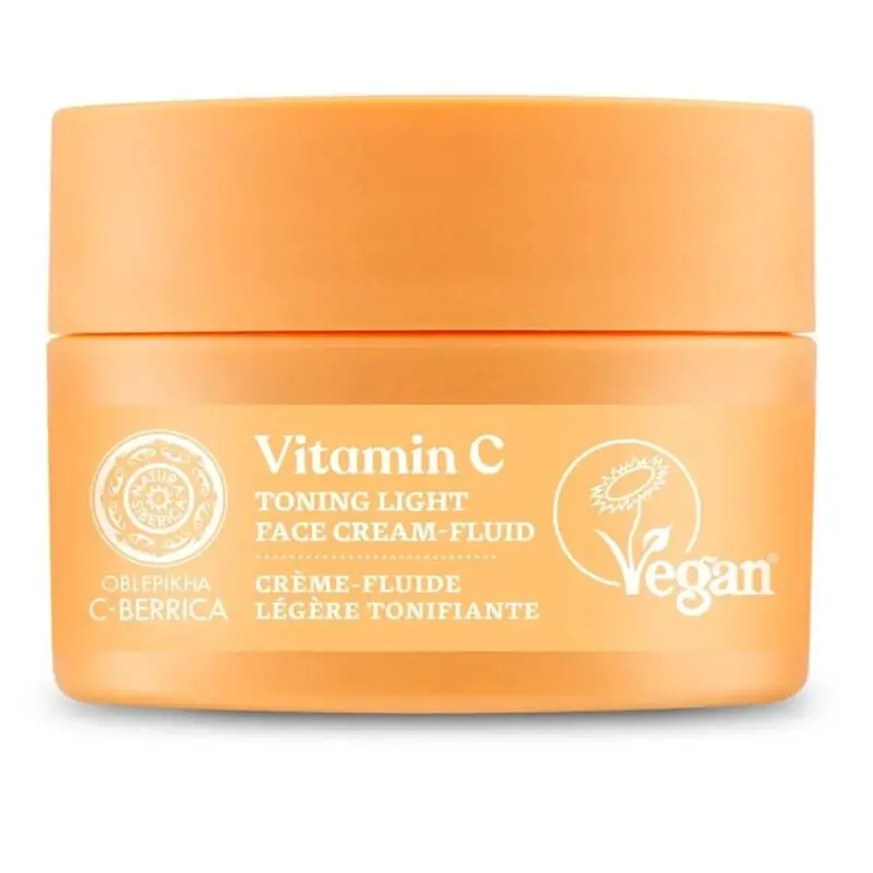 Prémium Oblepikha C-Berrica Tonizáló arckrém-fluid C-vitaminnal – 50ml