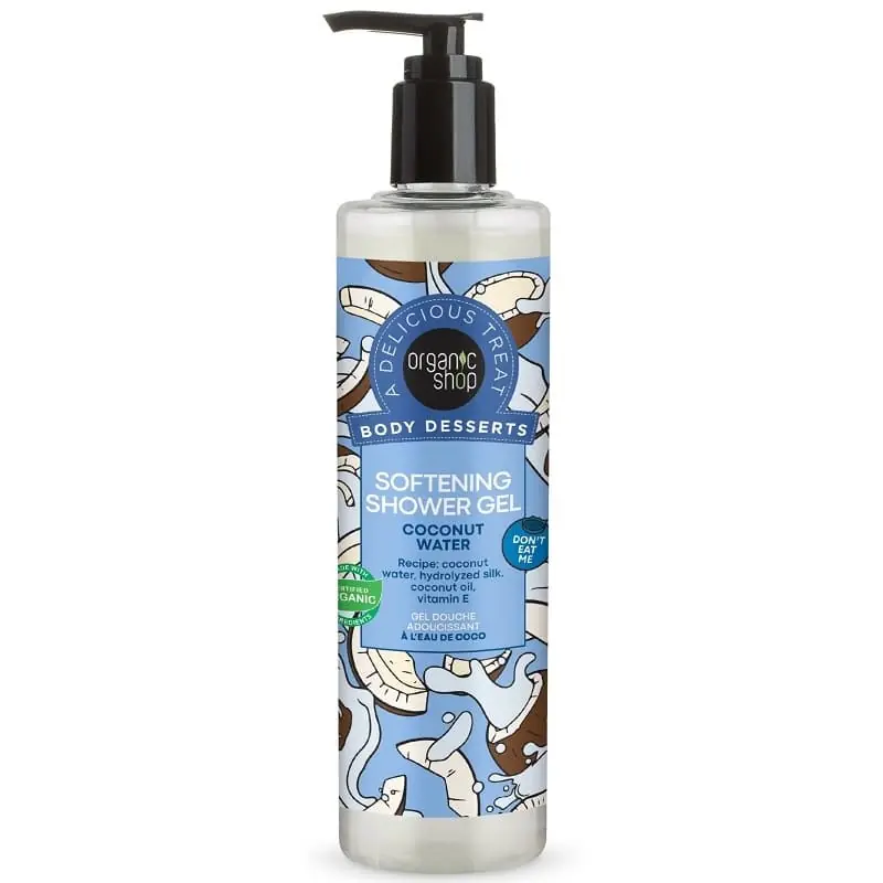 Legjobb ár Organic Shop Kókuszvizes puhító tusfürdő gél – 280ml
