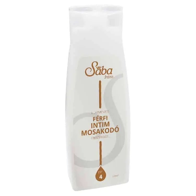 Expressz kézbesítés Sába Férfi intim mosakodó illatmentes – 250ml