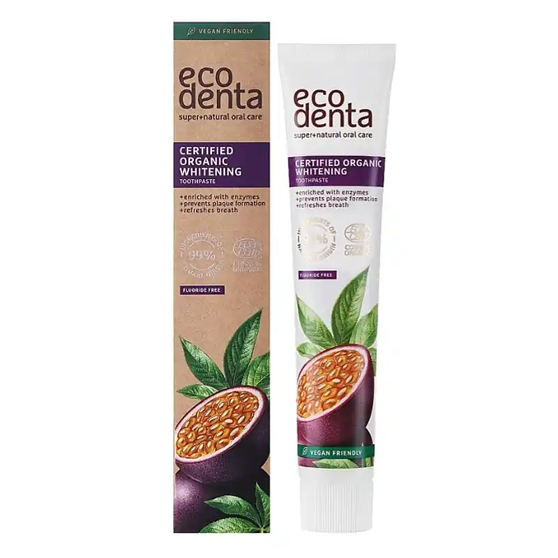 Ecodenta Minősített fehérítő fogkrém maracujával – 75ml Bestseller