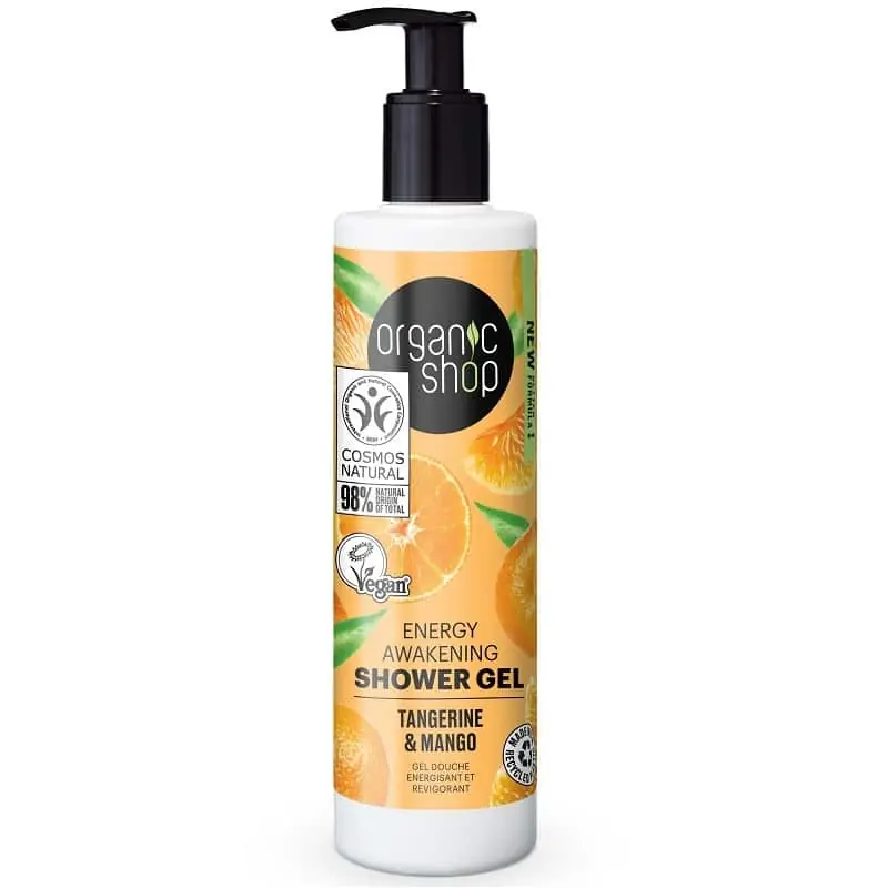 Organic Shop Energy tusfürdő mandarin és mangó – 280ml Korlátozott ajánlat