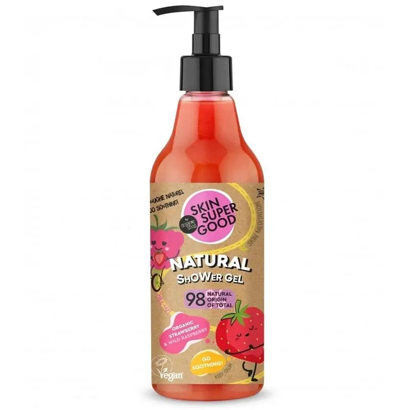 Olcsóbb Skin Super Good Természetes Go Soothing tusfürdő – 500ml