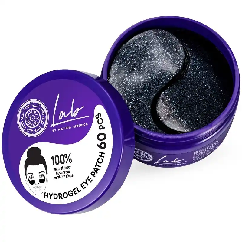 Natura Siberica Lab Biome Super tonic hidrogél szemmaszk Koffein+E-vitamin – 60db Szuper akció