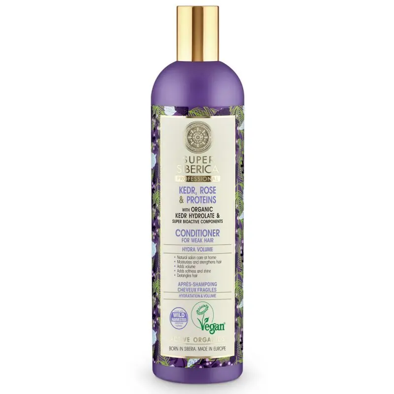 Legnépszerűbb Natura Siberica Hidratáló dúsító hajkondicionáló gyenge hajra – 400ml