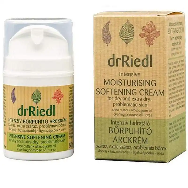 Olcsó drRiedl Intenzív Bőrpuhító arckrém száraz bőrre – 50ml