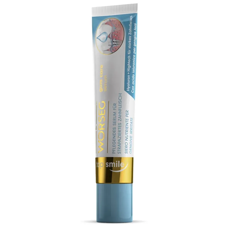 Vedd meg online Worseg Top Smile Gum Care Serum fogínyápoló szérum hyaluron savval – 40ml
