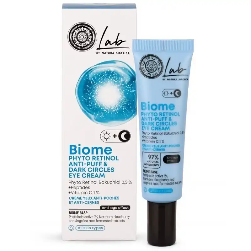 Natura Siberica Lab Biome Fitoretinol szemkörnyékápoló krém – 30ml Legnépszerűbb