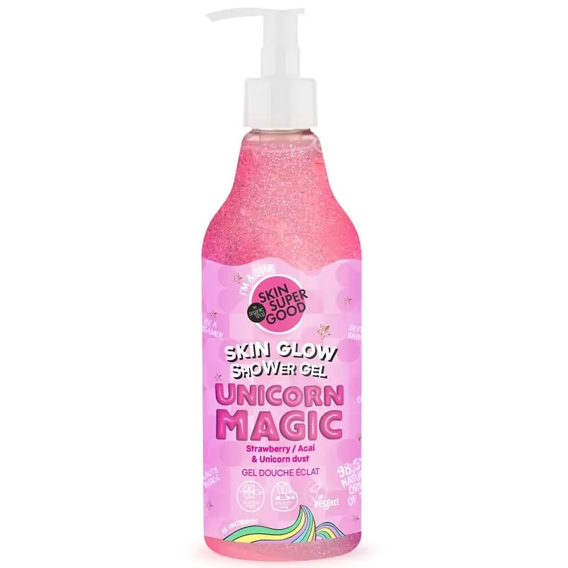 Utolsó esély Skin Super Good Ragyogásfokozó Unicorn Magic tusfürdő gél – 500ml