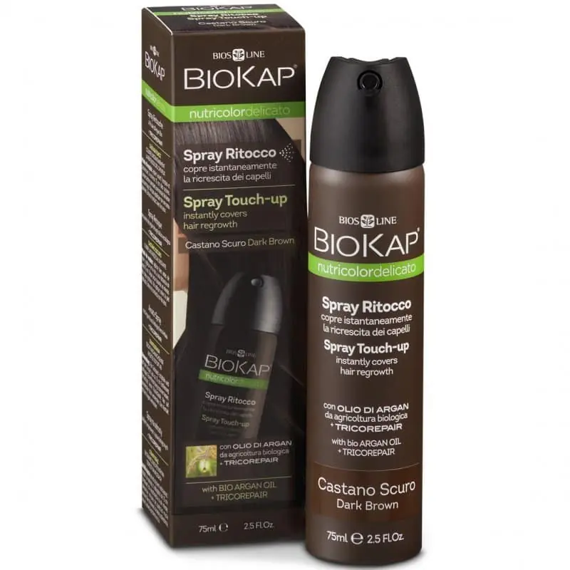 Biokap Nutricolor Hajtőszínező spray – sötétbarna – 75ml Legnépszerűbb