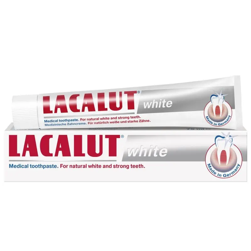 Ne maradj le Lacalut White fehérítő fogkrém – 75ml