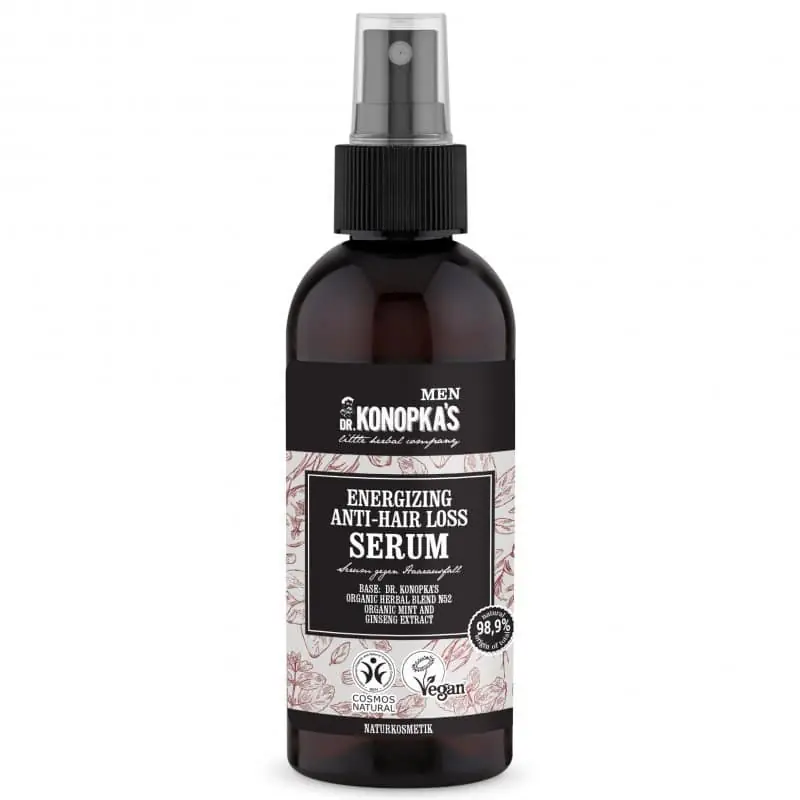 Bestseller Dr. Konopka’s MEN Energetizáló hajhullás elleni szérum – 170ml