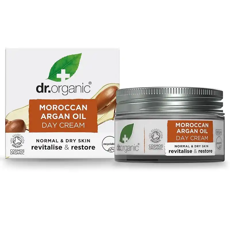 Dr. Organic bio Argán olaj nappali krém – 50ml Korlátozott ajánlat