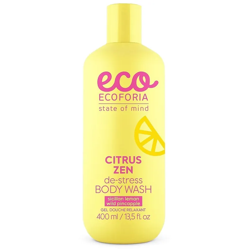 Ecoforia Citrus Zen De-stress tusfürdő – 400ml Gyors szállítás