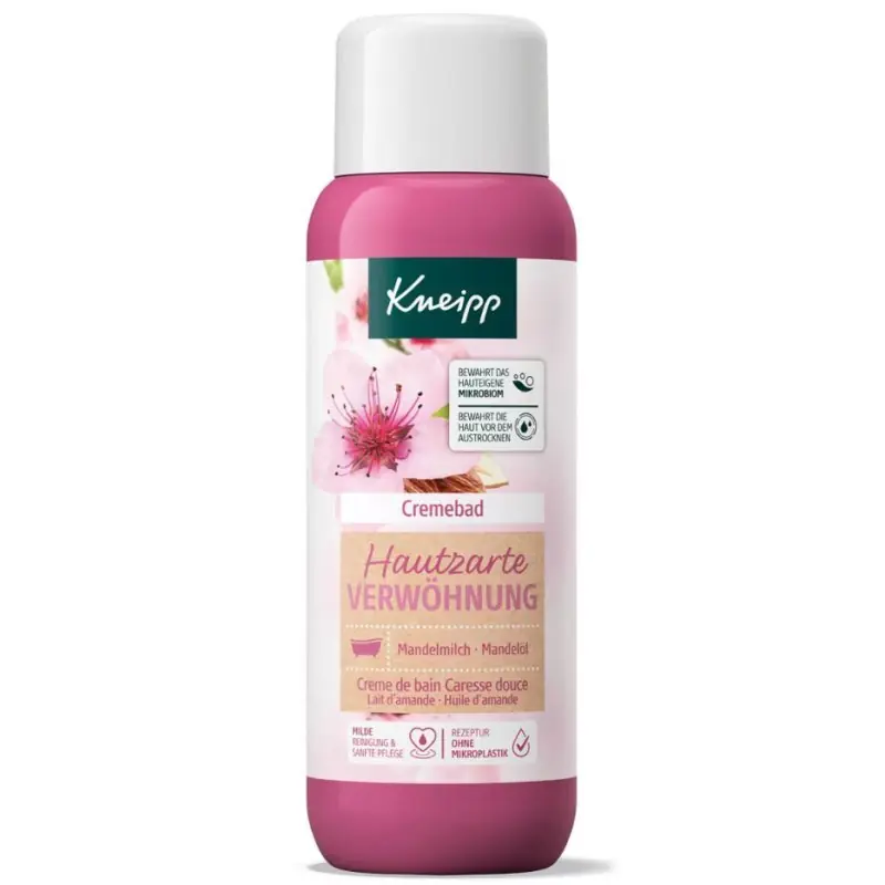 Árcsökkenés Kneipp Aroma habfürdő – Bársonyos bőr – 400ml