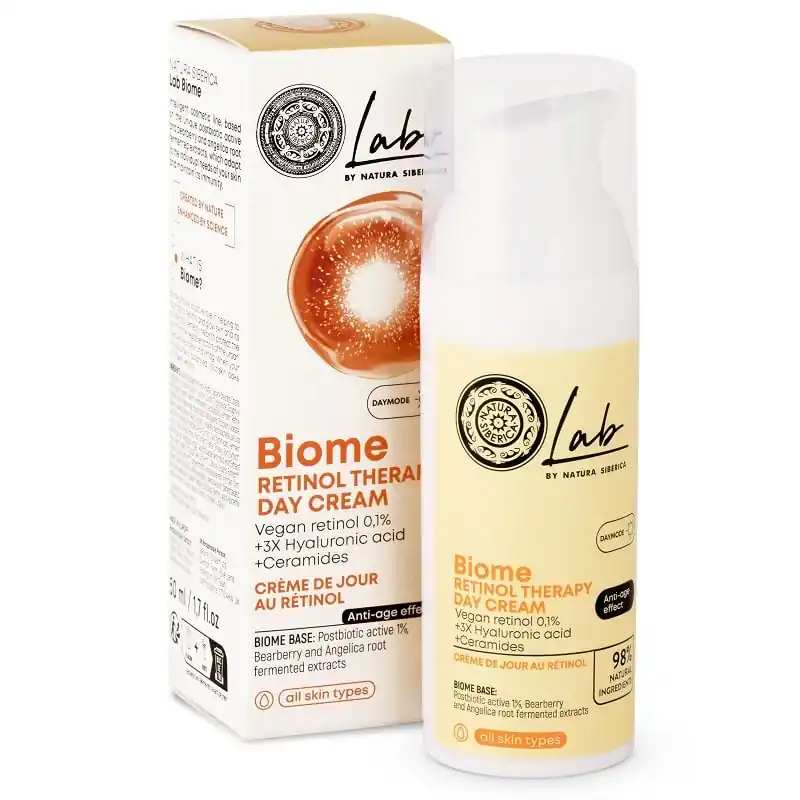 Utolsó esély Natura Siberica Lab Biome Retinol Therapy nappali krém – 50ml