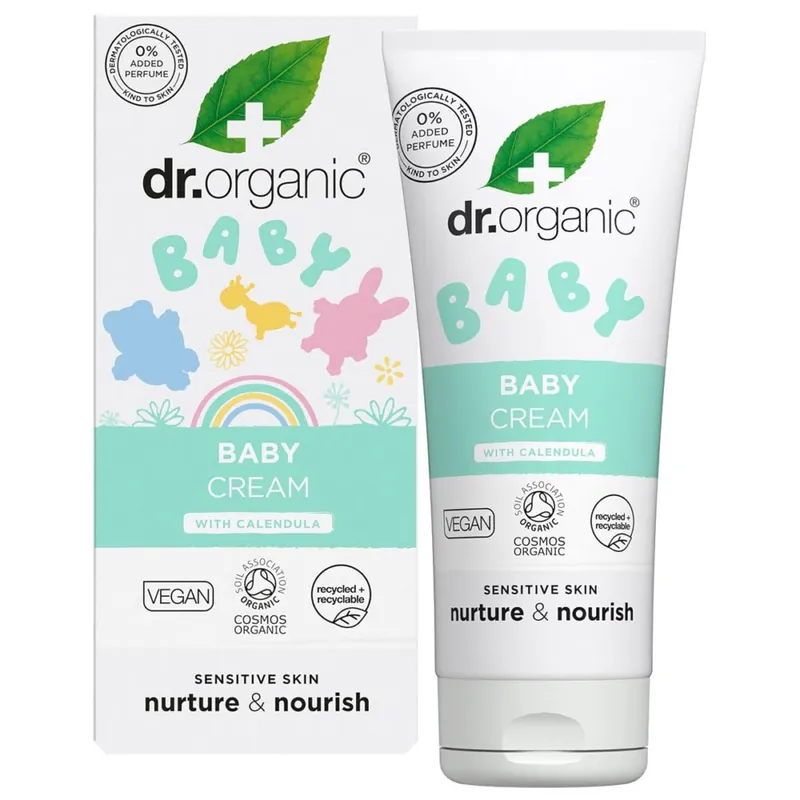Árengedmény Dr. Organic Illatmentes hidratáló babakrém bio körömvirággal – 50ml