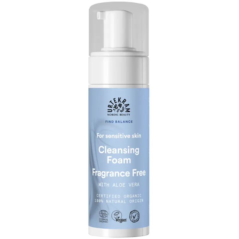 Árengedmény Urtekram Illatmentes arctisztító hab – 150ml