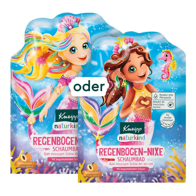 Kneipp Naturkind – Szivárvány sellő habfürdő – 40ml Expressz kézbesítés