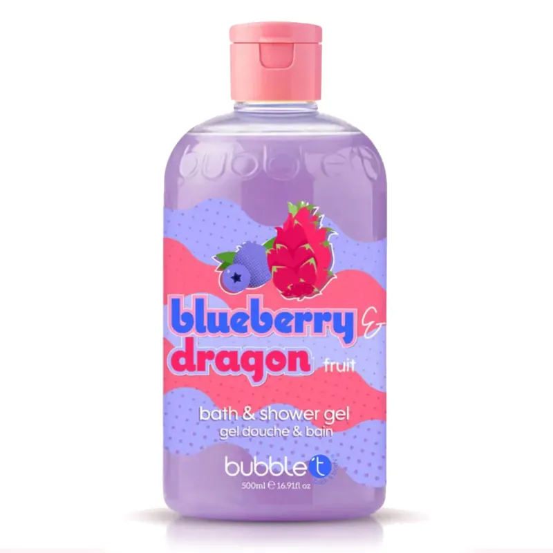 Gyors szállítás Bubblet Áfonya&Sárkánygyümölcs tusfürdő – 500ml